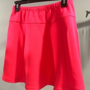 Neon Pink Skirt